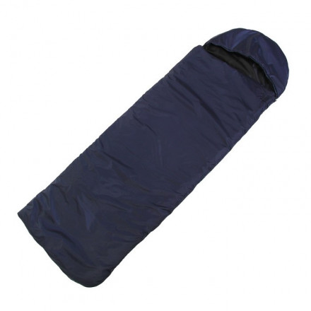 Спальный мешок Сталкер Ника синий с капюшоном