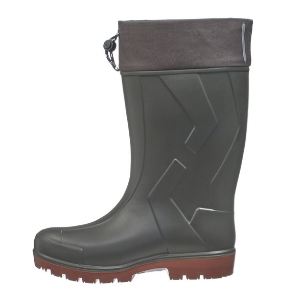 Сапоги Torvi ЭВА -40°C с прилитой шипованной подошвой и 4-х слойным меховым вкладышем олива р.46-47