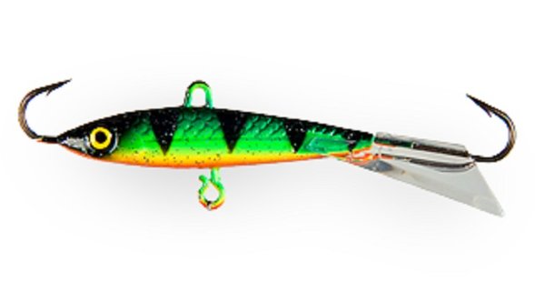 Балансир рыболовный для зимней рыбалки STRIKE PRO Super Ice 47 4.7см 14г с прозр.хв. IF-004A1-A09