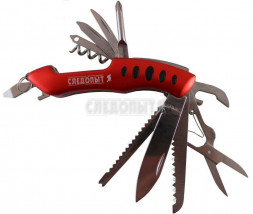 Мультитул СЛЕДОПЫТ, 11 предметов, на блистере PF-MT-10