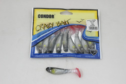 Виброхвост CONDOR Crazy Bait CH3RM-BSA06 размер 75 мм цвет B06 10 шт