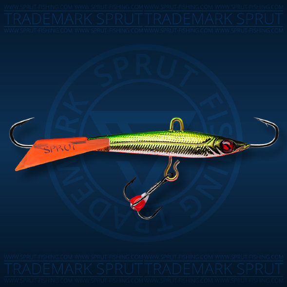 Балансир рыболовный для зимней рыбалки Sprut Hiko №3 7г 45мм GGR-EP