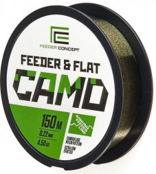 Леска Feeder Concept Feeder&amp;Flat Camo 0.22 150м