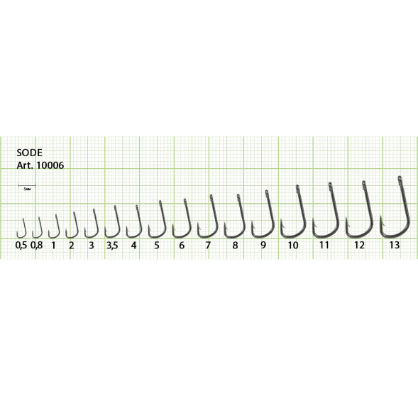 Крючок FISH SEASON Sode-ring №9 BN 10шт 10006-09F