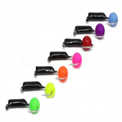 Мормышка вольфрамовая True Weight цена за 1 шт Гвоздешарик гв. d3 ядреный глаз микс