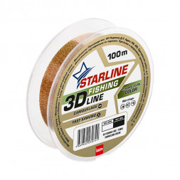 Леска IAM 3D Fishing Line 100m, диаметр 0,32 мм Хамелеон